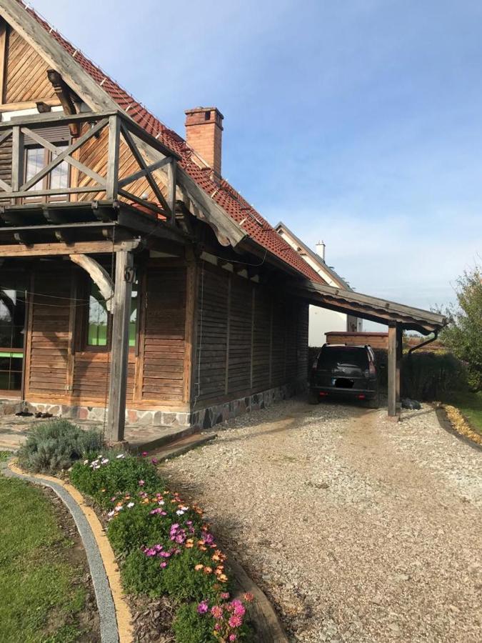 Dom Nad Jeziorem Lakorz Exterior foto